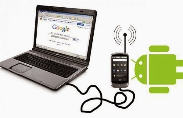  Run Internet on PC using Android Mobile
